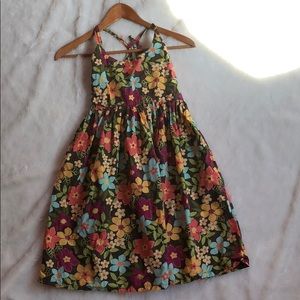 Vintage Gymboree Tropical Floral Dress